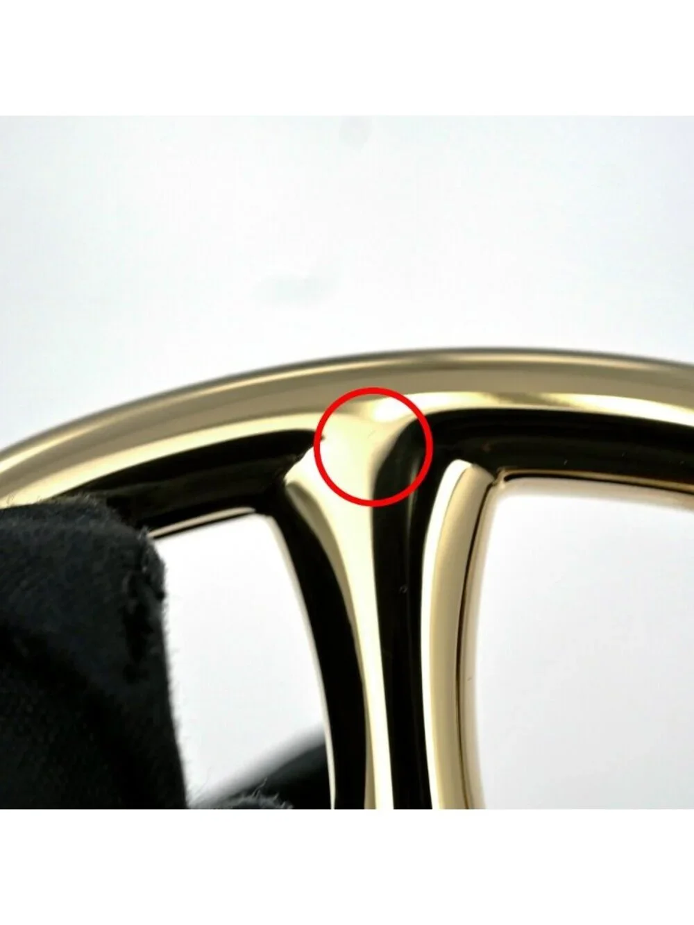 Hermes Scarf Ring Chaine D'ancre Permanent Brass Gold Color - Picture 8 of 11